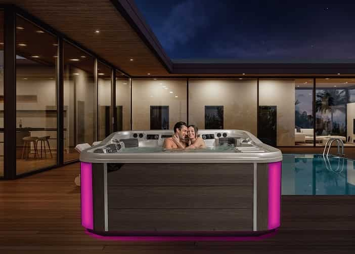 Couple Hot tubs., Swim spa